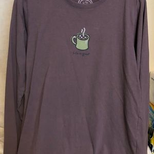 Life is good long sleeve tee